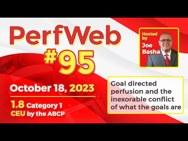 Goal Directed Perfusion and The Inexorable Conflict of What The Goals Are