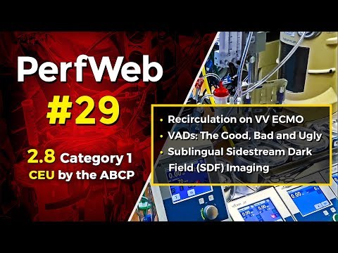 PerfWeb 29 VV ECMO, VADs, and Sublingual incident dark field imaging