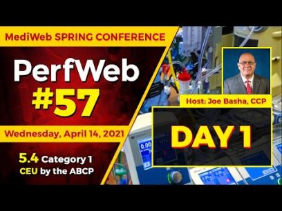 PerfWeb 57 — MediWeb Spring Conference — Day 1