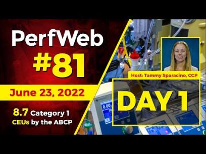 PerfWeb 81 - Racial Bias in Pulse Oximetry - Wolf, Parkinson White Syndrome — Day 1