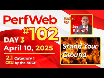 PerfWeb 102 Day 3: Hgb Guidelines Debate - Right or Wrong?