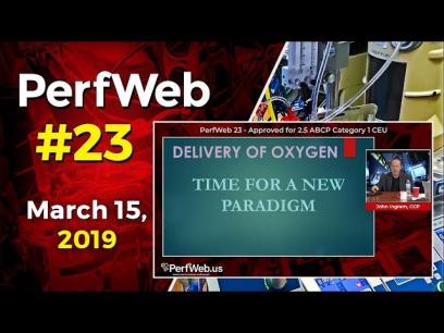 PerfWeb 23 – Delivery of Oxygen and AKI, Making the Connection