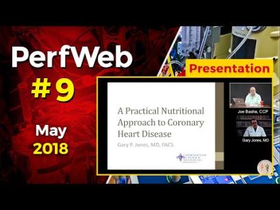 A Practical Nutritional Approach to Coronary Heart Disease Dr. Gary Jones