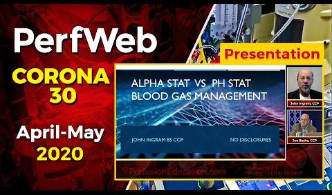 PH Stat and Alpha stat. Blood Gas Management - John Ingram, CCP