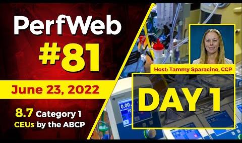 PerfWeb 81 - Racial Bias in Pulse Oximetry - Wolf, Parkinson White Syndrome — Day 1
