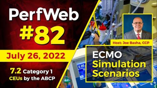 PerfWeb 88 - ECMO Simulation Scenarios