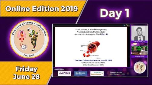 TNOC 2019 Day 1 Fluid, Volume, and Blood Management A multidisciplinary approach to autologous blood