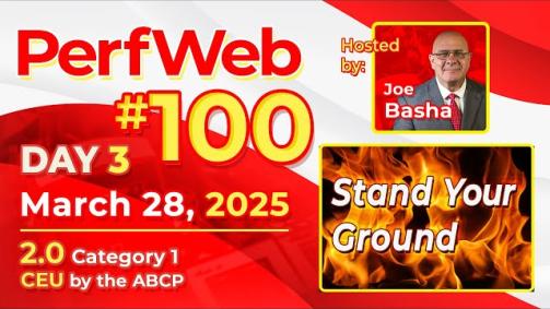 Stand Your Ground: Raging Inferno Roundtable on Perfusion Challenges - PerfWeb 100 Day 3